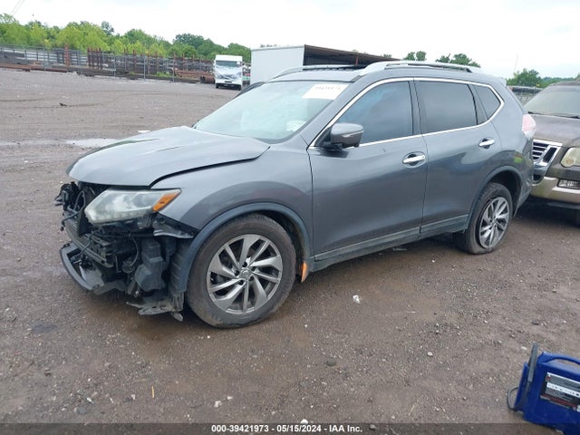 Nissan Rogue Sl 2014 5N1AT2MT5EC872560 Image 2