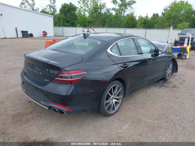 KMTG34TA8PU128198 Genesis G70 2.0t Awd