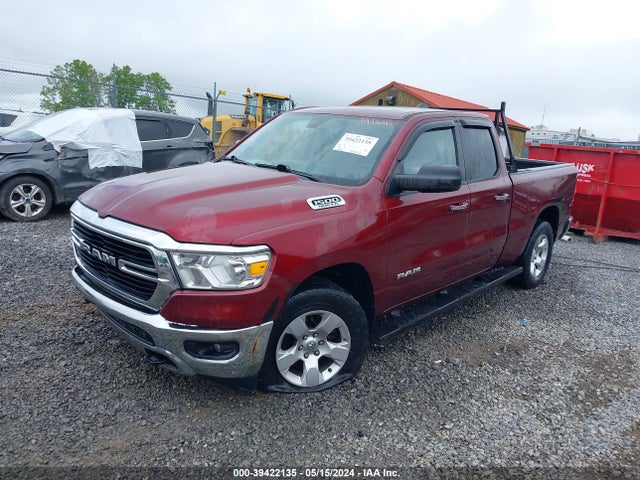1C6SRFBT1KN915719 RAM 1500 Big Horn/lone Star Quad Cab 4x4 6'4 Box