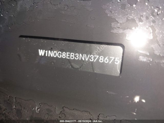 W1N0G8EB3NV378675 Mercedes-Benz Glc 300 4matic Suv