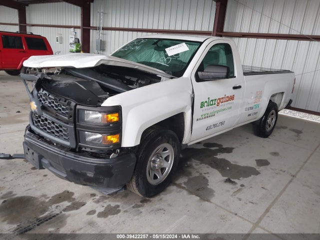 Chevrolet Silverado 1500 Wt 2015 1GCNCPEH0FZ421385 Image 2