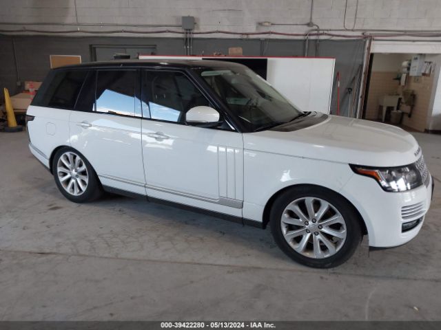 Продаж на аукціоні авто 2015 Land Rover Range Rover 3.0l V6 Supercharged Hse, vin: SALGS2VF4FA213028, номер лоту: 39422280