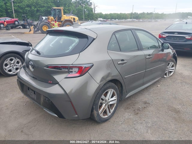 Toyota COROLLA SE 2019 JTNK4RBE3K3032478 Image 4