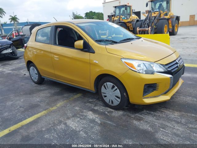 2022 Mitsubishi Mirage Es/le მანქანა იყიდება აუქციონზე, vin: ML32AUHJ3NH004632, აუქციონის ნომერი: 39422506