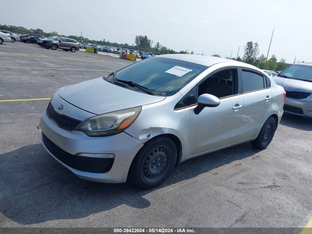 KIA RIO LX 2016 KNADM4A36G6665561 Image 2