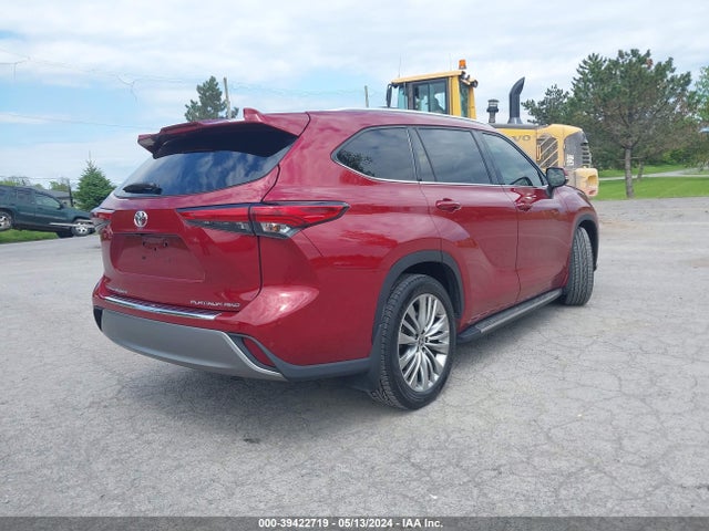 Toyota Highlander Platinum 2022 5TDFZRBHXNS188280 Image 4