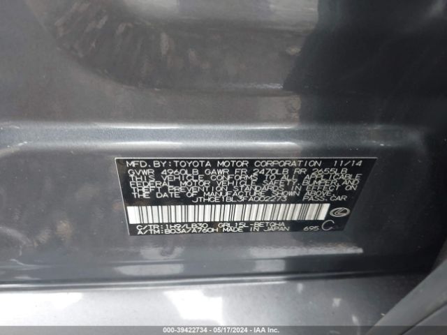 JTHCE1BL3FA002273 Lexus GS 350