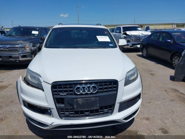 WA1DGAFE0FD006768 Audi Q7 3.0t S Line Prestige