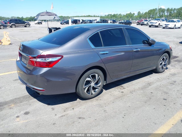 Honda ACCORD LX 2017 1HGCR2F31HA155633 Image 4