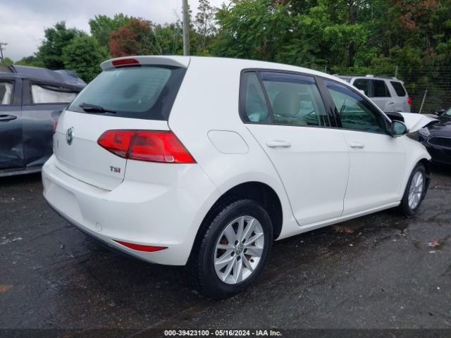 3VW217AU2FM015487 Volkswagen Golf Tsi S 4-door