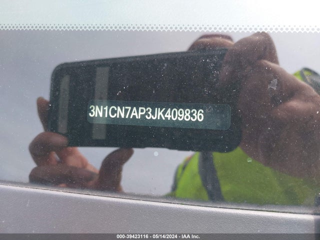 Nissan Versa 1.6 Sv 2018 3N1CN7AP3JK409836 Image 9