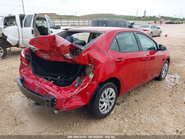 Toyota COROLLA LE 2017 5YFBURHE3HP603625 Image 4