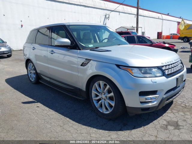 39423303 :رقم المزاد ، SALWR2VF8FA629588 vin ، 2015 Land Rover Range Rover Sport 3.0l V6 Supercharged Hse مزاد بيع