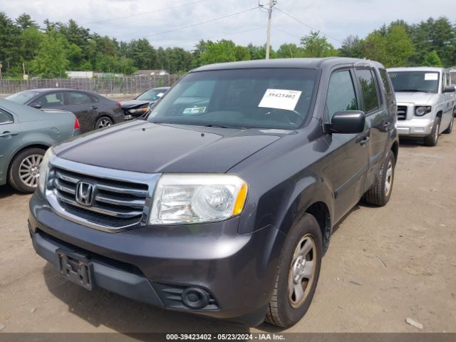 5FNYF4H29EB054730 Honda PILOT LX