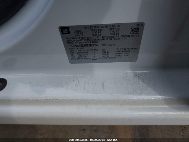 Chevrolet Silverado 1500 2lt 2016 1GCVKREC7GZ305234 Image 9