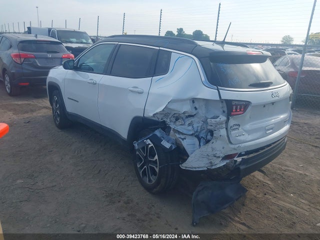 3C4NJDCB7NT226201 Jeep Compass Limited 4x4