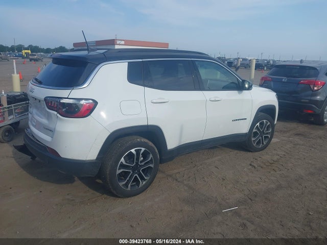 3C4NJDCB7NT226201 Jeep Compass Limited 4x4
