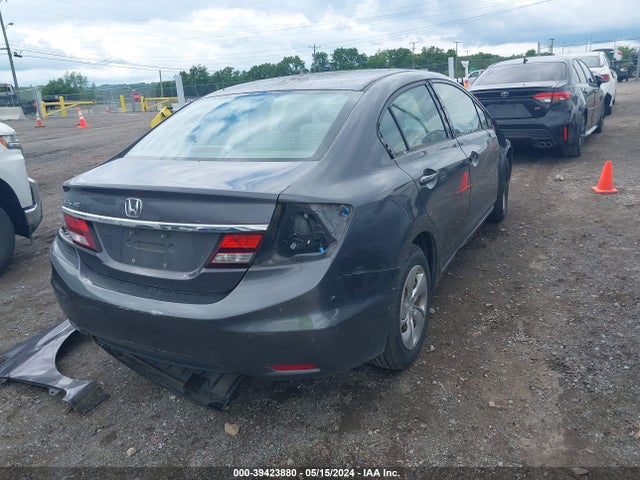 Honda Civic Lx 2015 19XFB2F58FE707737 Image 4