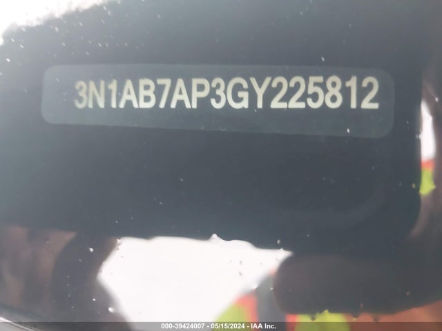 3N1AB7AP3GY225812 Nissan SENTRA S