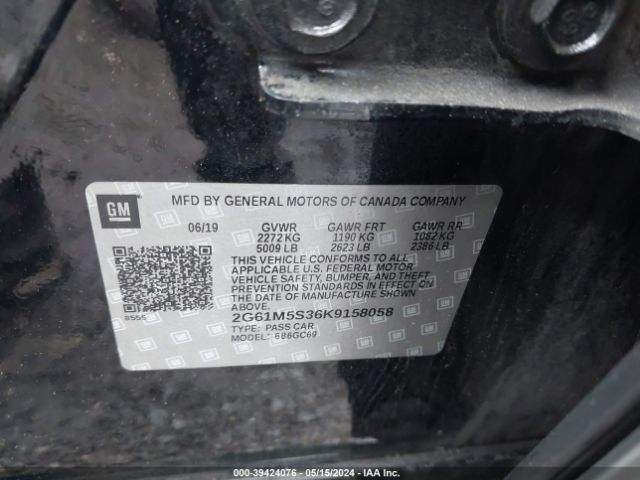 2G61M5S36K9158058 Cadillac XTS LUXURY