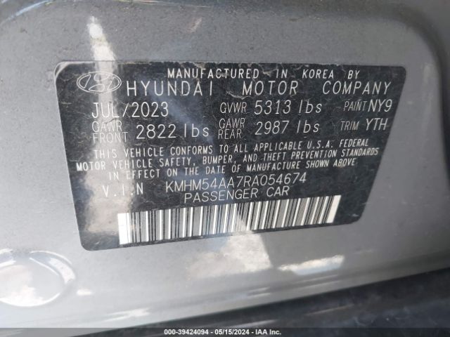 KMHM54AA7RA054674 Hyundai Ioniq 6 Limited
