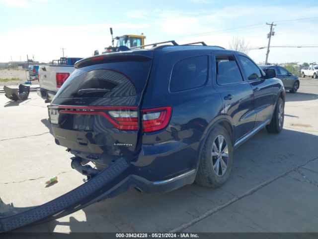 1C4RDJDG2GC433126 Dodge DURANGO LIMITED