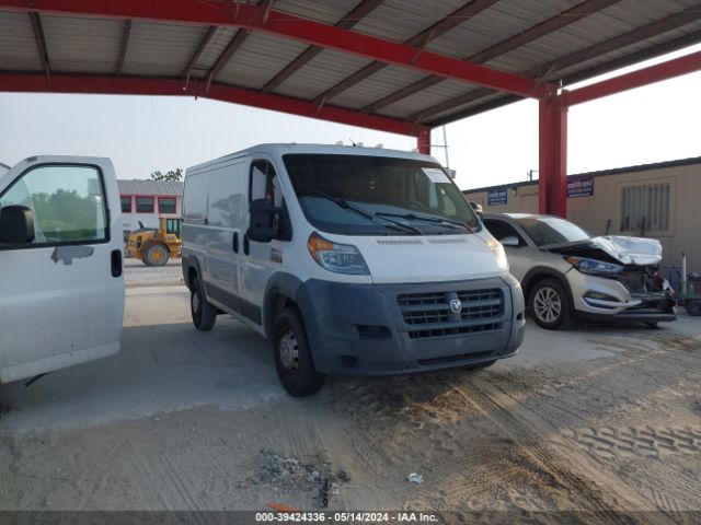 Auction sale of the 2016 Ram Promaster 1500 Low Roof, vin: 3C6TRVAG0GE105576, lot number: 39424336