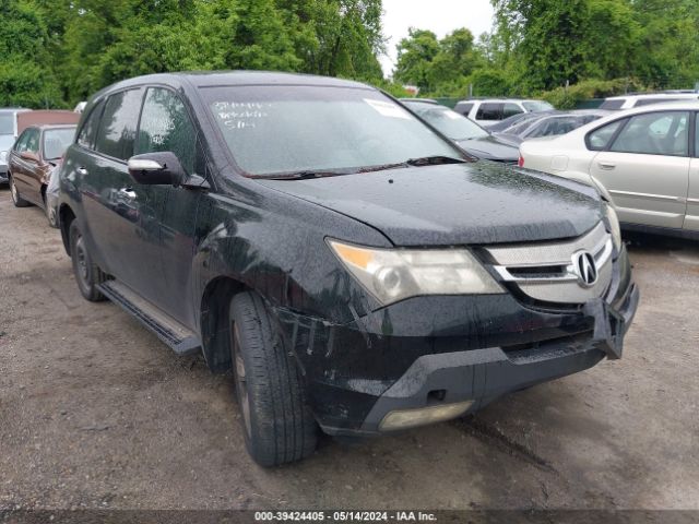 Auction sale of the 2008 Acura Mdx Technology Package, vin: 2HNYD28398H537100, lot number: 39424405