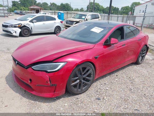Tesla Model S Plaid 2022 5YJSA1E66NF473757 Image 2