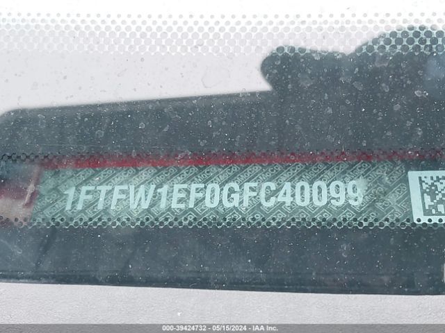 1FTFW1EF0GFC40099 Ford F-150 Xlt