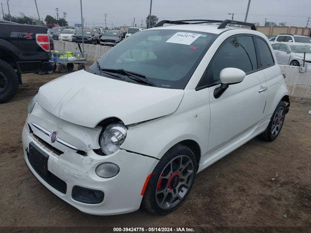 2012 FIAT 500 3C3CFFBR7CT380962 Photo 1