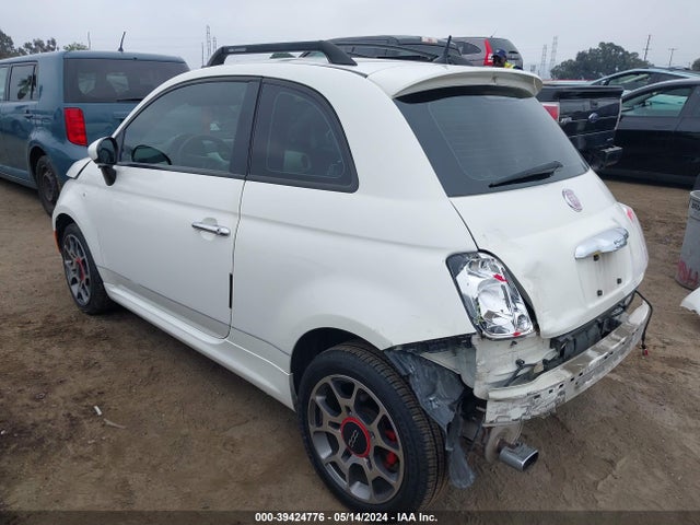 2012 FIAT 500 3C3CFFBR7CT380962 Photo 2