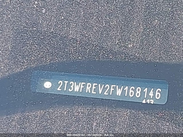 Toyota Rav4 Xle 2015 2T3WFREV2FW168146 Image 9