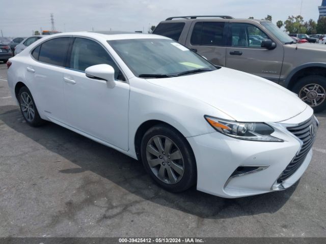 Auction sale of the 2016 Lexus Es 300h, vin: JTHBW1GG6G2111116, lot number: 39425412