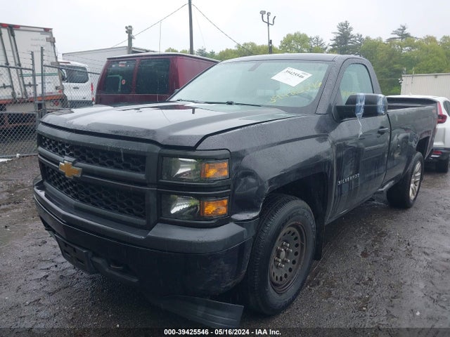Chevrolet Silverado 1500 Work Truck 1wt 2014 1GCNKPEC2EZ236647 Image 2