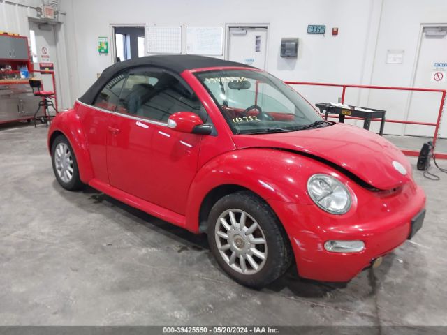 Продажа на аукционе авто 2004 Volkswagen New Beetle Gls, vin: 3VWCM31Y04M319874, номер лота: 39425550