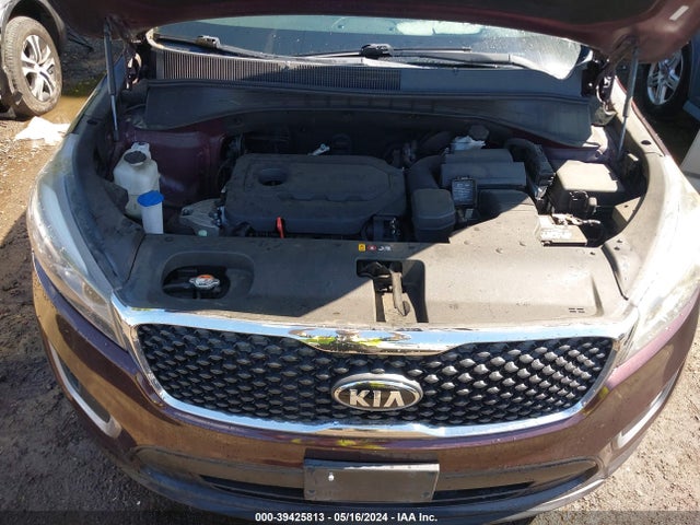 KIA Sorento 2.4l Lx 2016 5XYPGDA38GG067024 Image 10