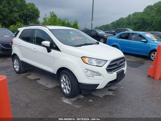 2020 Ford Ecosport Se მანქანა იყიდება აუქციონზე, vin: MAJ3S2GE1LC352047, აუქციონის ნომერი: 39426014