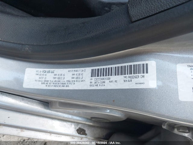 1C3CCCCGXGN141660 Chrysler 200 C