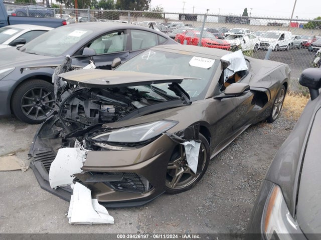 Chevrolet Corvette Stingray Rwd  2lt 2021 1G1YB2D40M5110151 Image 2
