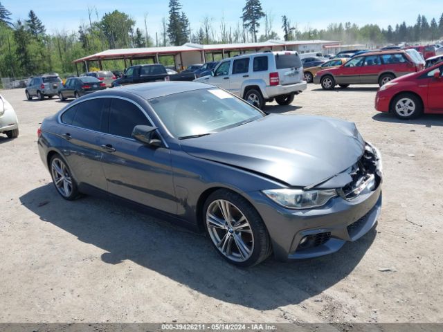 Продаж на аукціоні авто 2017 Bmw 430i Gran Coupe, vin: WBA4F7C52HG786982, номер лоту: 39426211