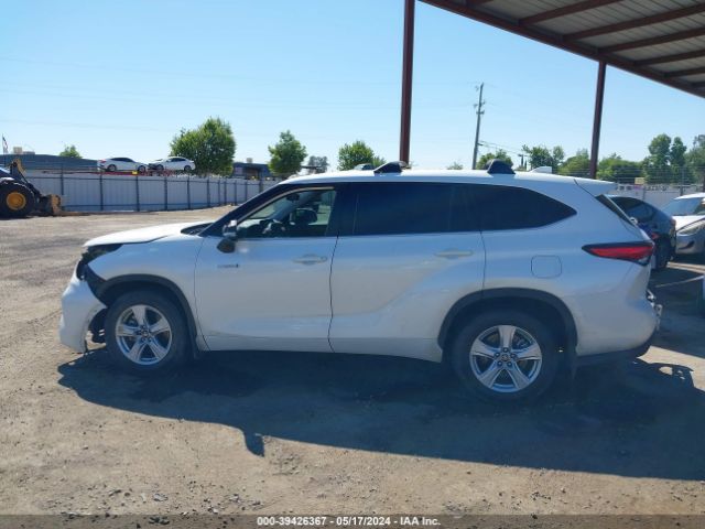 5TDBBRCH3LS004344 Toyota Highlander Hybrid Le