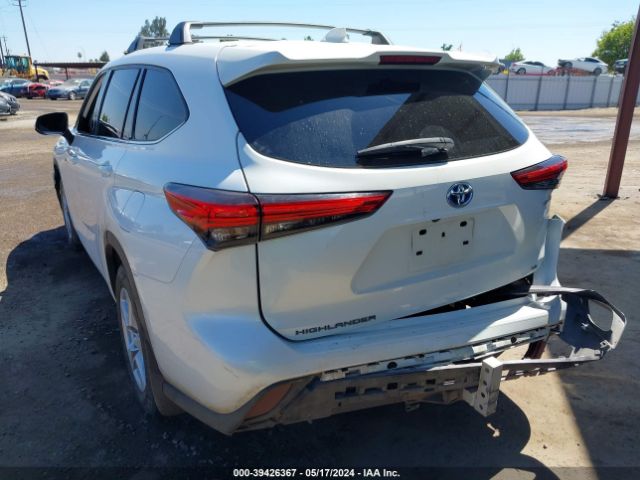 5TDBBRCH3LS004344 Toyota Highlander Hybrid Le
