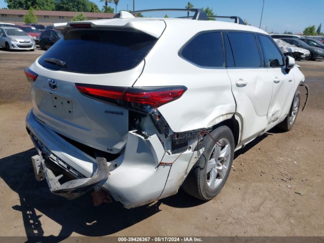 5TDBBRCH3LS004344 Toyota Highlander Hybrid Le