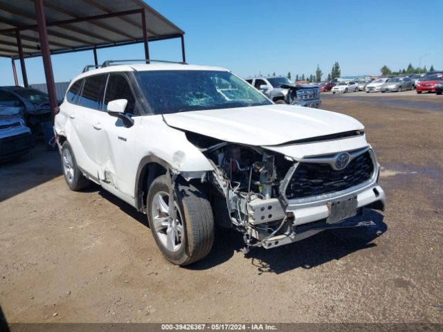 5TDBBRCH3LS004344 Toyota Highlander Hybrid Le