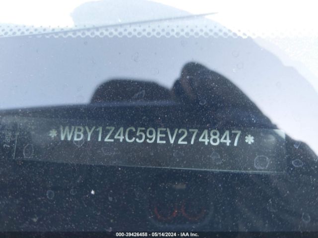WBY1Z4C59EV274847 BMW I3 Base W/range Extender