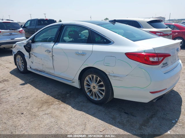 Hyundai Sonata Limited 2015 5NPE34AF2FH101141 Image 3