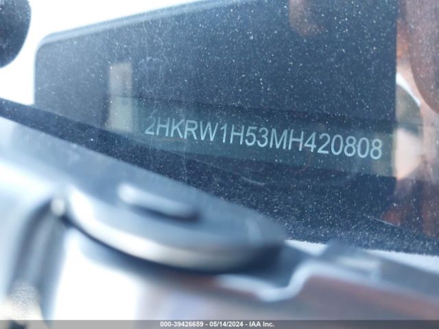 2HKRW1H53MH420808 Honda Cr-v 2wd Ex