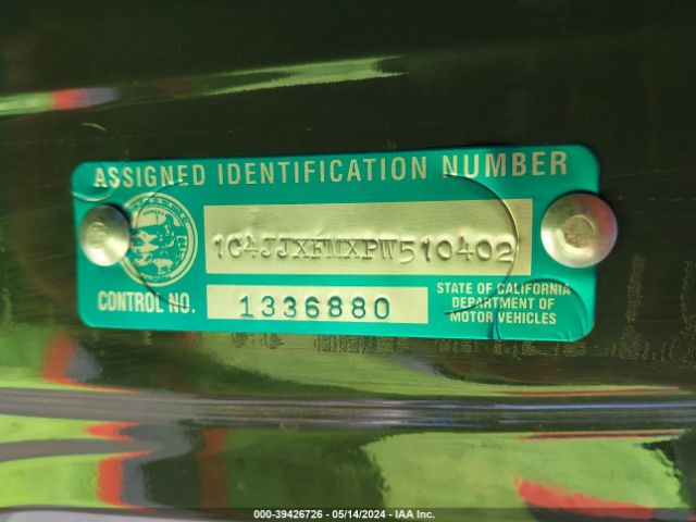 1C4JJXFMXPW510402 Jeep Wrangler Rubicon