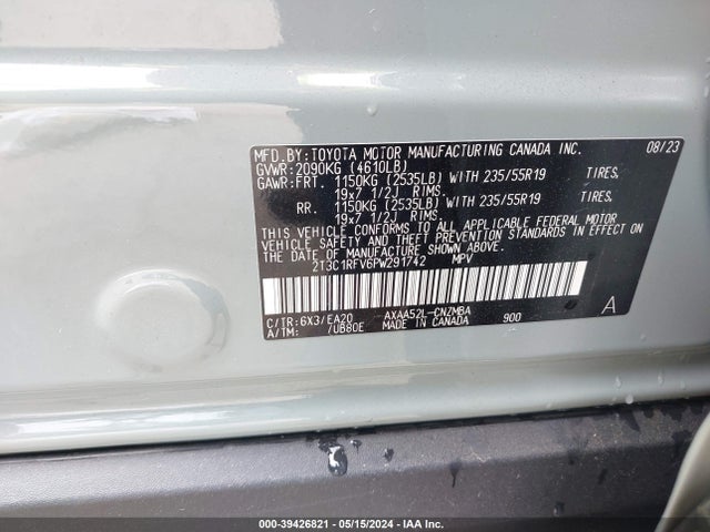 Toyota Rav4 Xle Premium 2023 2T3C1RFV6PW291742 Image 9